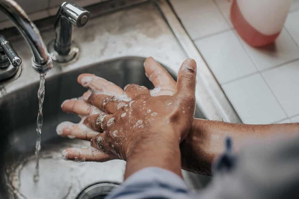 hand washing